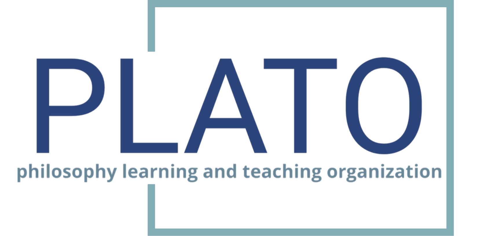PLATO - Philosophy Learning and Teaching Organization - New Logo